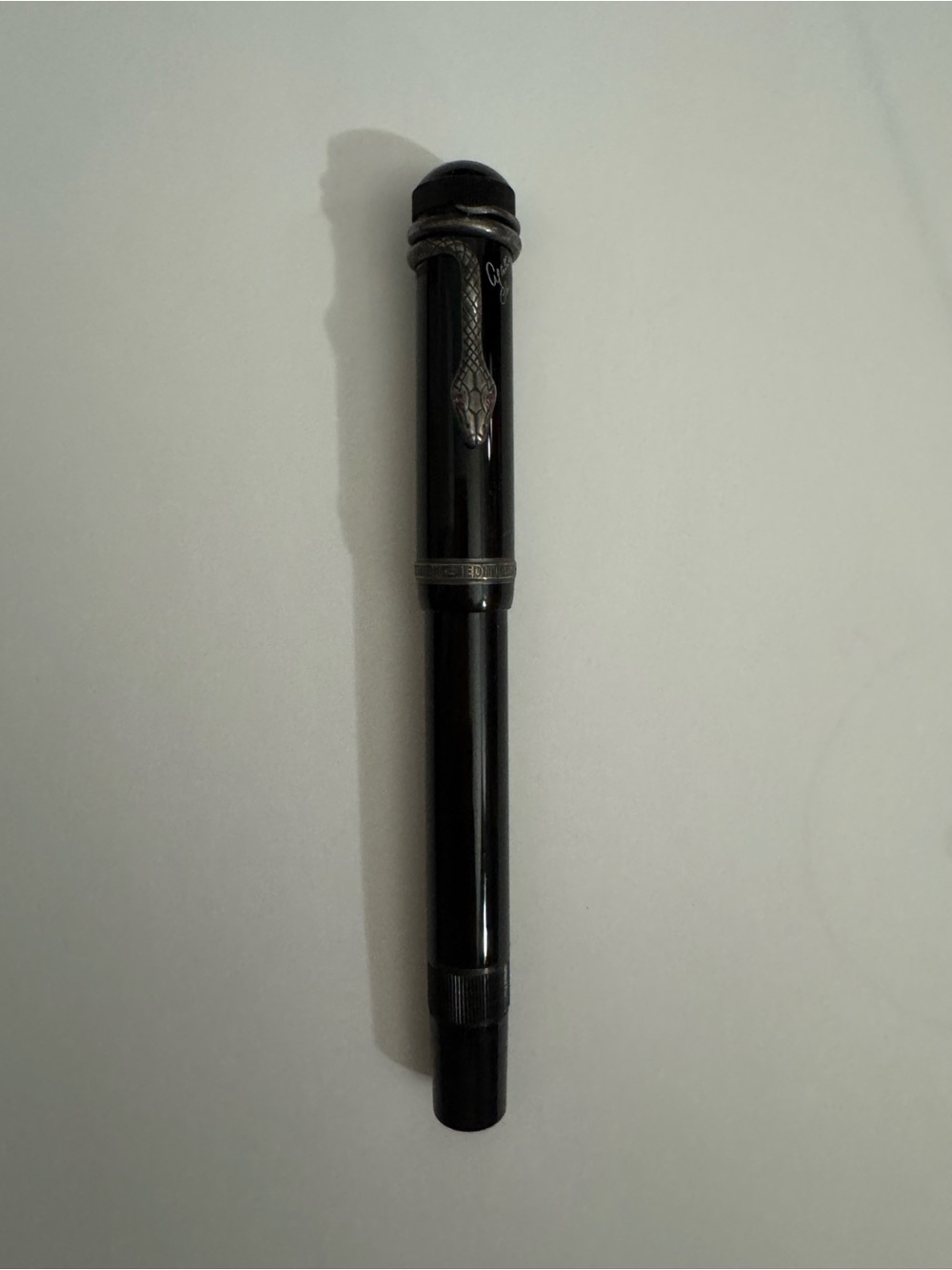 Montblanc Meisterstuck Agatha Christie Fountain Pen with Box and Papers.
